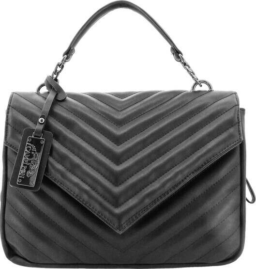 Cameleon Bags Aria Concealed Carry Purse in Black includes an optional luggage tag